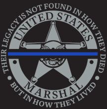 U.S. Marshals Service fallen badge